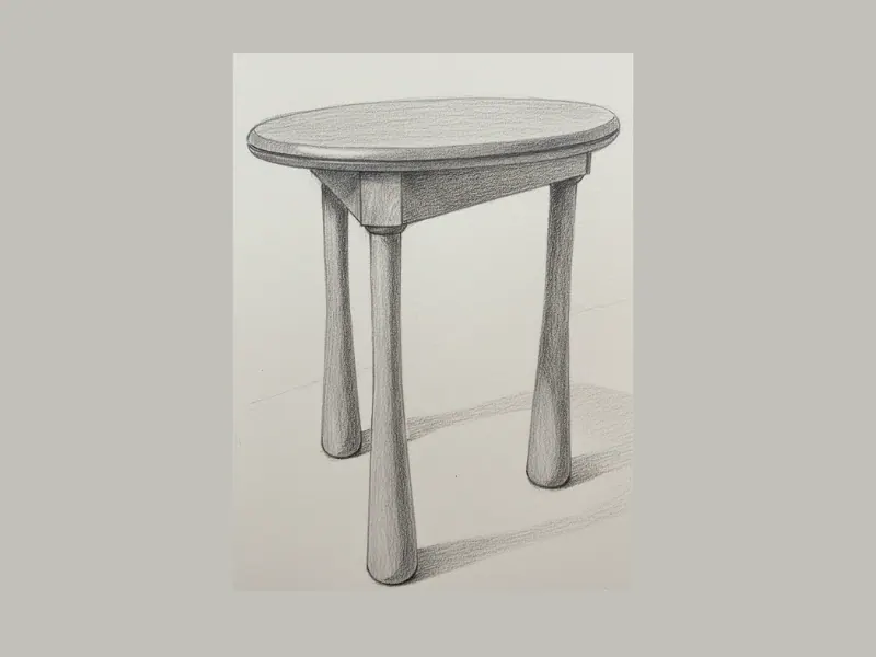 Daira side table, iteration phase