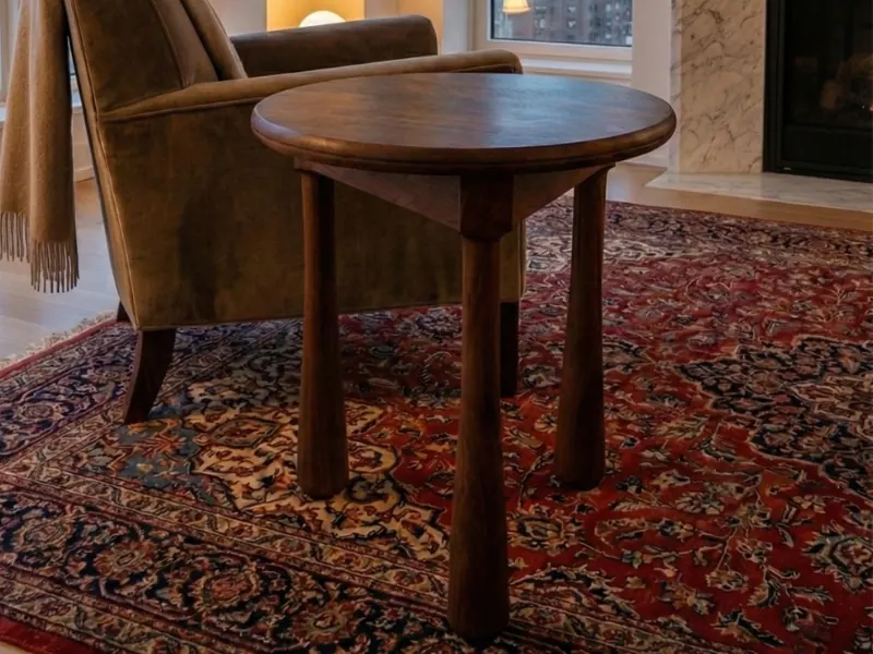 Daira side table, realization phase