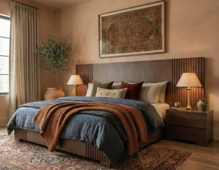 Khat bedroom suite, realization phase